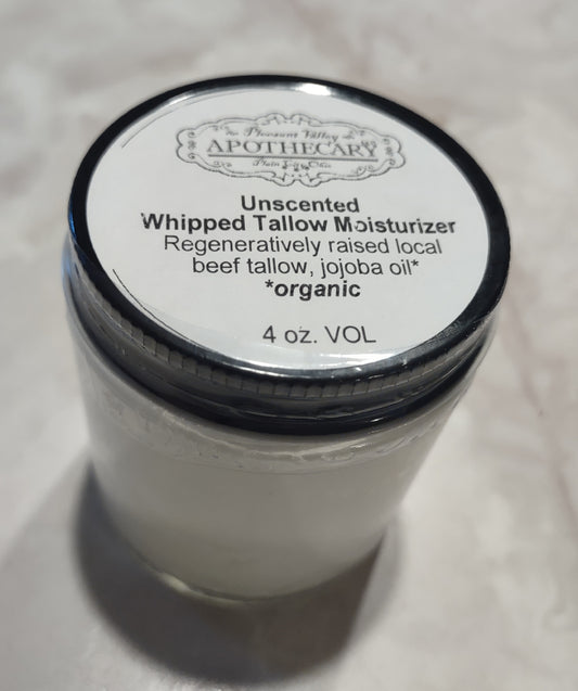 Pleasant Valley Apothecary LLC Unscented Whipped Tallow Moisturizer